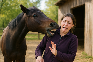 Cheval qui mord, qui botte ou qui bouscule : et si le problème venait d’un malentendu entre vous ?