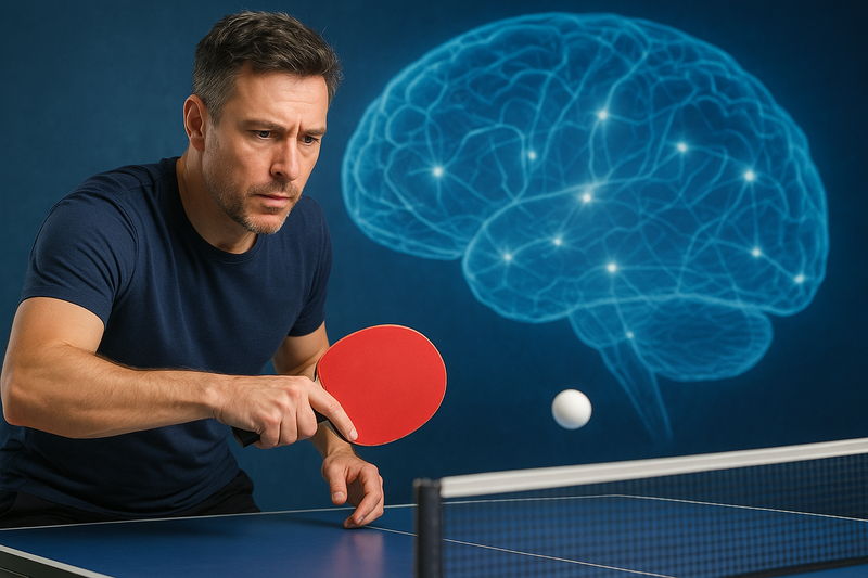Ping-pong et neuroplasticité : ce que disent vraiment les neurosciences sur ce sport