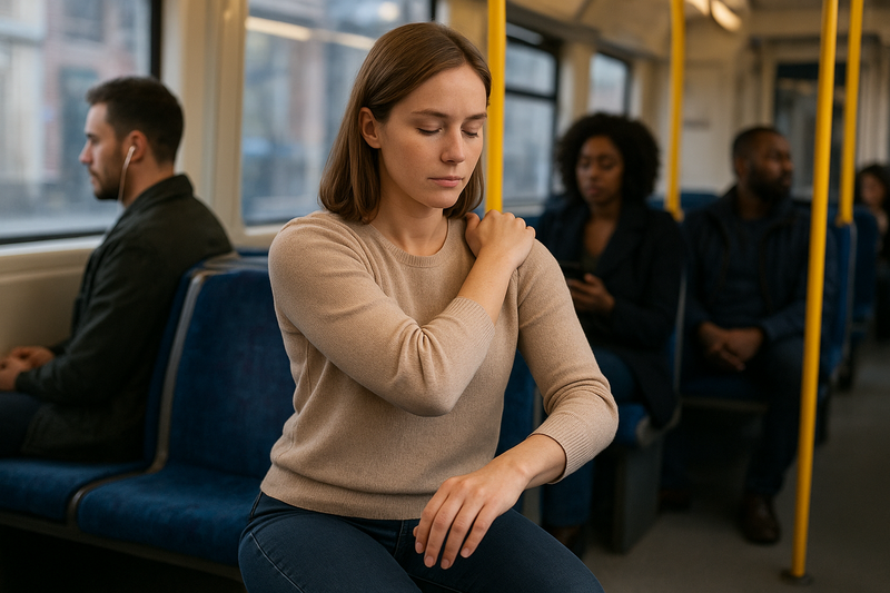 Gym discrète dans les transports : exercices invisibles dans le métro, le bus ou la voiture