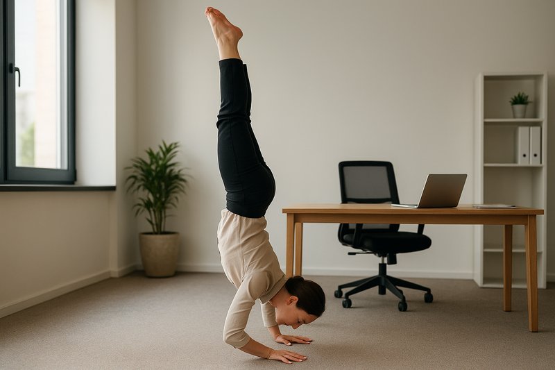 Comment intégrer l’équilibre sur les mains dans une journée de bureau : micro-pratiques pour esprit clair et corps vivant