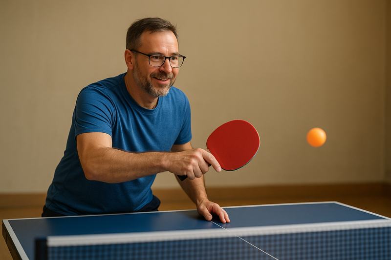 Comment commencer le tennis de table à 30, 40 ou 50 ans sans se blesser ni se décourager