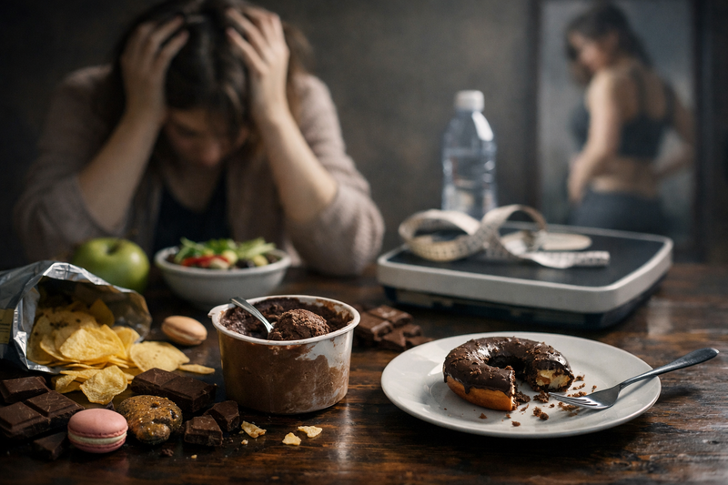 Auto-sabotage alimentaire et TCA : comment savoir si tu es déjà dans un trouble du comportement alimentaire