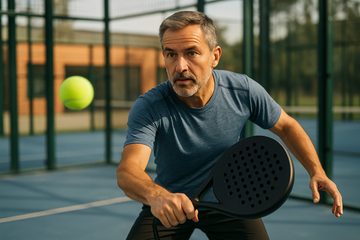 Padel pour les plus de 40 ans : gagner grâce à la vision de jeu, pas au physique