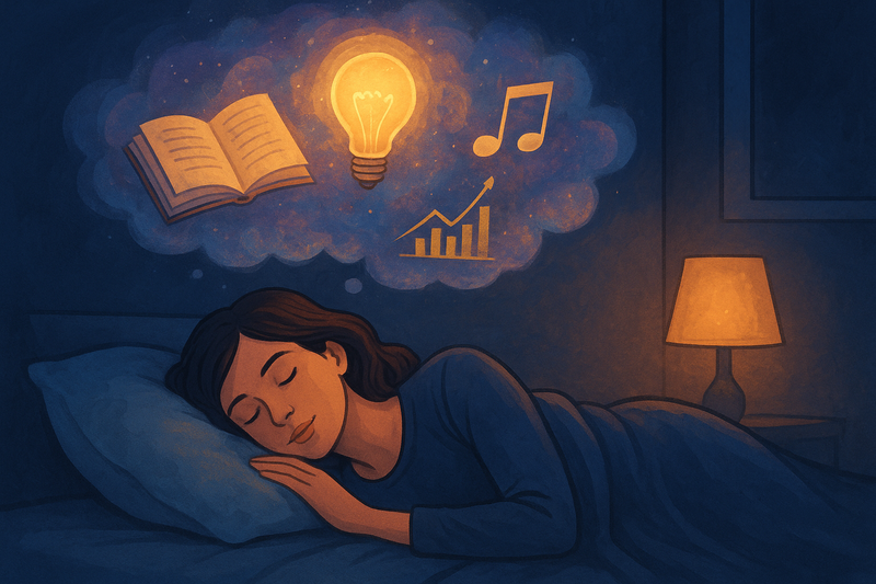 Rêves lucides et créativité : utiliser tes nuits pour trouver des idées de roman, de musique ou de business