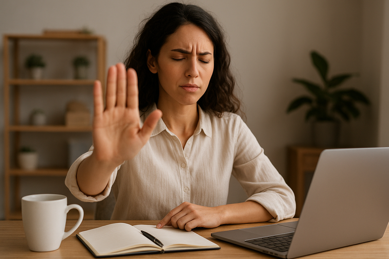 Comment dire non au travail sans culpabiliser : 7 phrases prêtes à l’emploi à utiliser dès demain