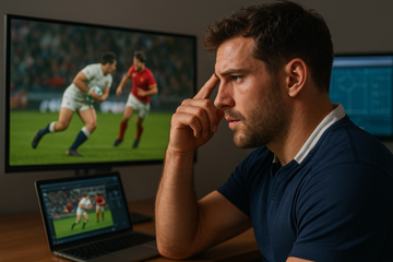 Vidéo et analyse de match : comment utiliser les images pour muscler ton cerveau de rugbyman