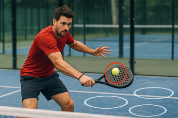 Où frapper la balle au padel : zones intelligentes pour faire déjouer l’adversaire
