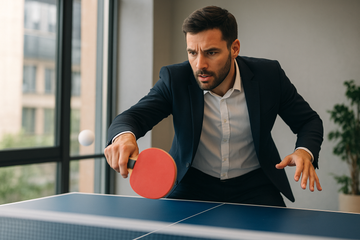 Tennis de table et prise de décision rapide : le sport idéal pour les entrepreneurs pressés