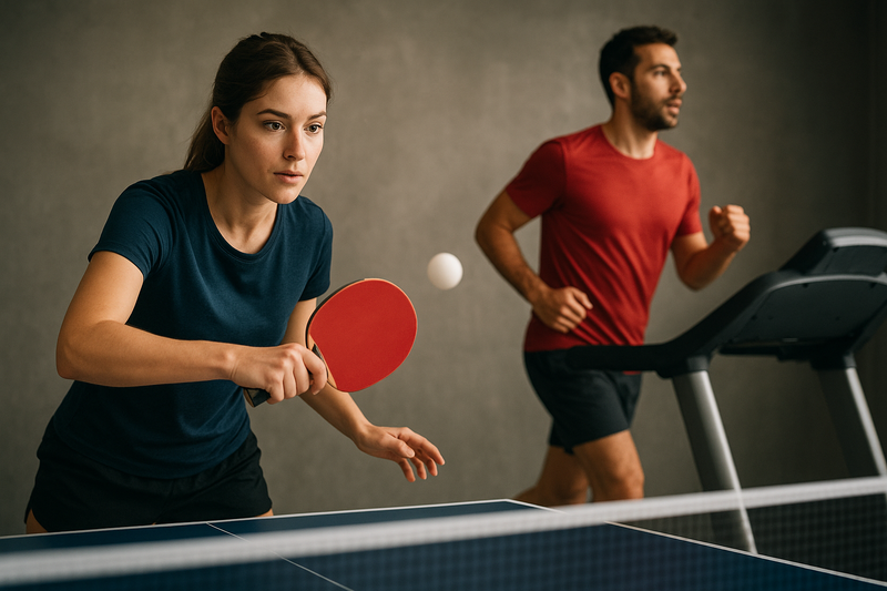 Ping-pong ou course à pied : quel sport est le plus efficace pour le cerveau ?