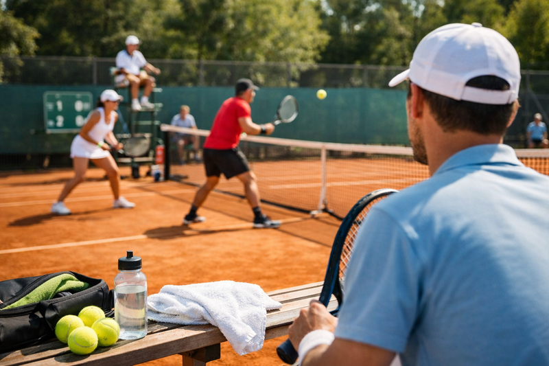 Jouer son premier match officiel quand on commence le tennis adulte : étapes, conseils et pièges à éviter
