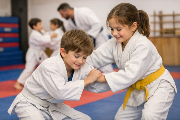 Judo pour enfants timides : utiliser l’intelligence plutôt que la force pour prendre confiance