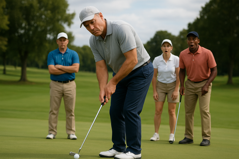 Golf lent, pression du groupe derrière : comment garder ton calme et mieux jouer malgré tout