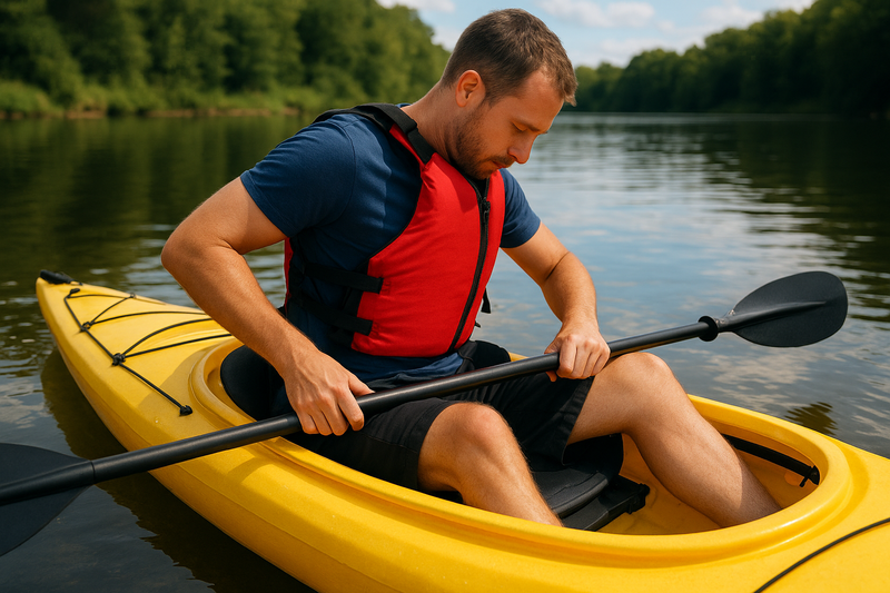 Comment régler son kayak pour pagayer sans effort : guide complet du calage, du siège et des appuis