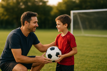 Comment aider son enfant à progresser au football sans le mettre sous pression