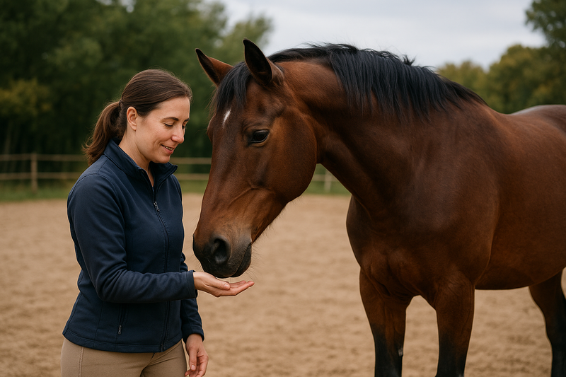 5 exercices simples à pied pour mieux comprendre ton cheval en moins de 10 minutes par jour