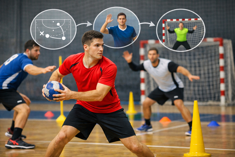 Handball et prise de décision rapide : exercices avancés pour voir le jeu comme les pros