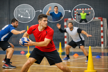 Handball et prise de décision rapide : exercices avancés pour voir le jeu comme les pros