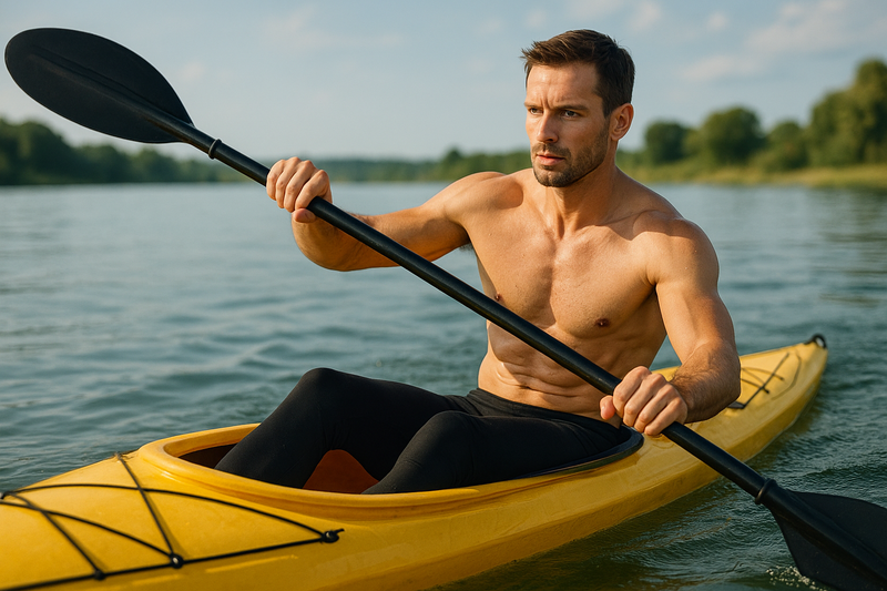 Kayak et gainage intelligent : 7 exercices simples pour transformer ton tronc en moteur de propulsion