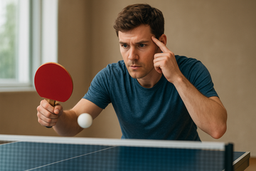 Comment utiliser la visualisation mentale au ping-pong pour doper tes performances cognitives