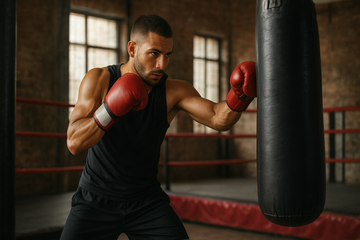 Seul à la salle de boxe : programme d’entraînement complet pour progresser sans coach ni partenaire