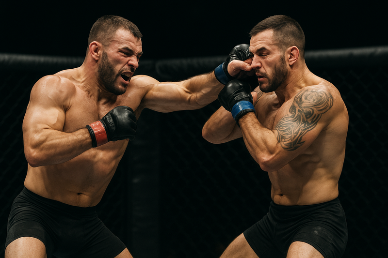 Comment le chaos d’un combat de MMA révèle ton véritable style de combattant
