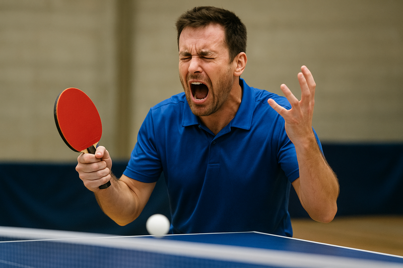 Ping-pong et gestion des émotions : comment ne plus exploser après un point important perdu