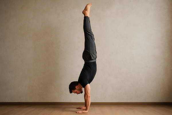 Handstand minimaliste : progresser avec zéro matériel, peu de temps, mais une vraie discipline mentale