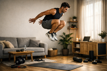 Saut vertical impressionnant sans salle de sport : méthode complète pour gagner 10 cm chez soi