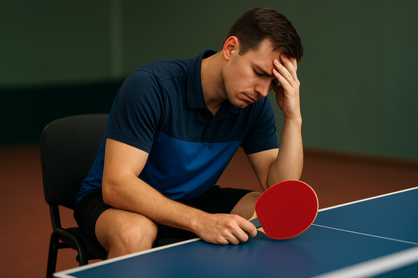 Tennis de table : routines entre les points pour casser la spirale négative pendant un match