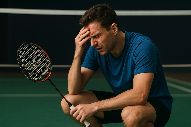 Pourquoi je perds tous mes moyens en compétition de badminton : les vraies causes psychologiques cachées