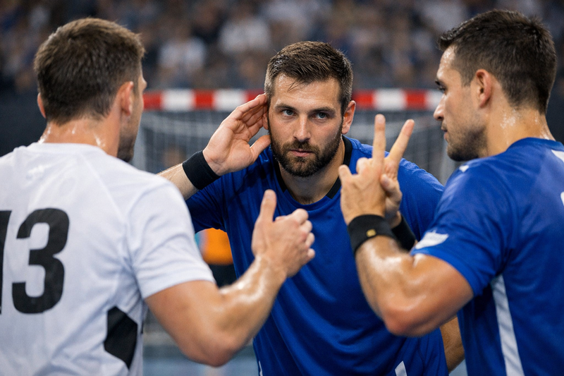 La communication silencieuse au handball : codes, regards et signaux utilisés au haut niveau