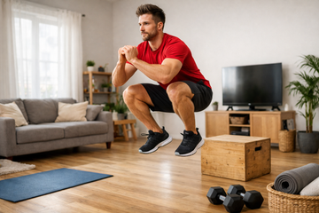 Plyométrie à la maison : les meilleurs exercices pour devenir explosif sans équipement