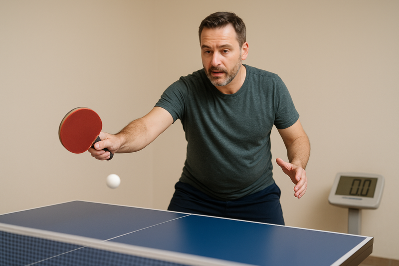 Ping-pong et perte de poids : combien de calories brûle-t-on vraiment en jouant au tennis de table ?