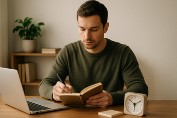 Comment être régulier sans planning compliqué : le système minimaliste de discipline douce