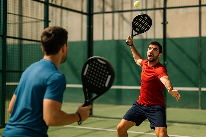Comment adapter ta stratégie de padel face aux bons smashers