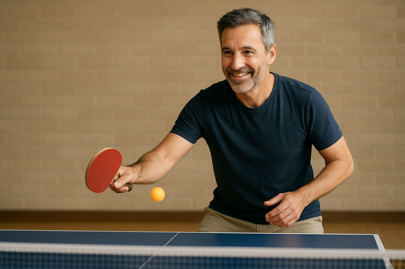 Ping-pong et confiance en soi : utiliser le tennis de table pour reprendre le sport à l’âge adulte