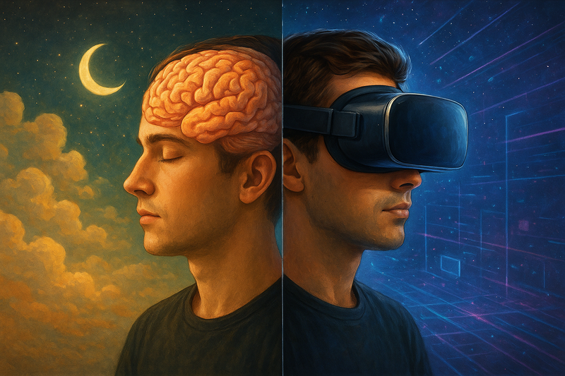 Rêves lucides vs métavers : pourquoi ton cerveau est le meilleur casque de réalité virtuelle