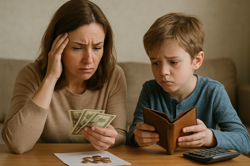 Parents anxieux, enfants anxieux : comment ne pas transmettre ta peur de l’argent à tes enfants