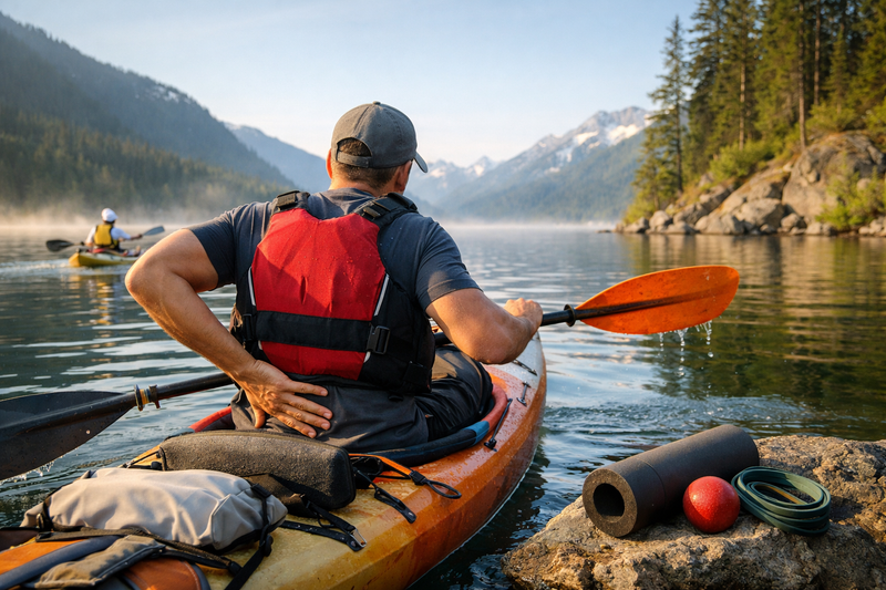 Canoë-kayak et mal de dos : les vraies causes biomécaniques et les solutions simples pour pagayer sans douleur