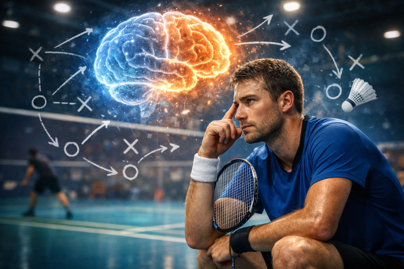Stratégies mentales au badminton : comment battre plus fort que toi grâce au cerveau