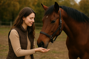 Réussir sa première rencontre avec un cheval : les bons gestes et les phrases à bannir de ton vocabulaire corporel