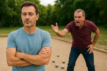 Comment garder ton calme face aux joueurs toxiques et aux provocations sur un terrain de pétanque