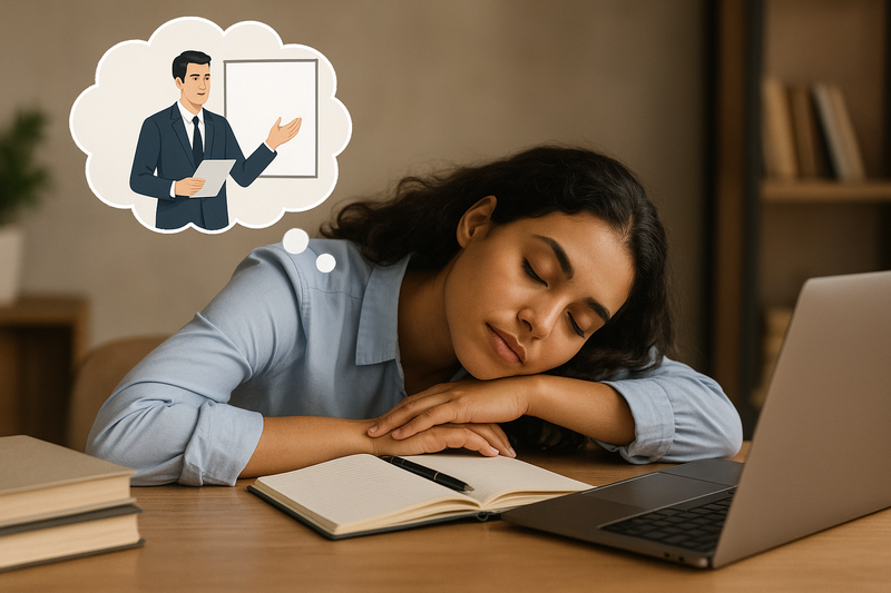 Comment utiliser les rêves lucides pour répéter un examen, une présentation ou un entretien important