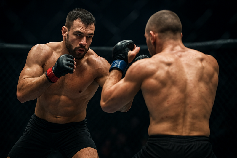 Intelligence tactique en MMA : décrypter un adversaire inconnu en moins d’un round