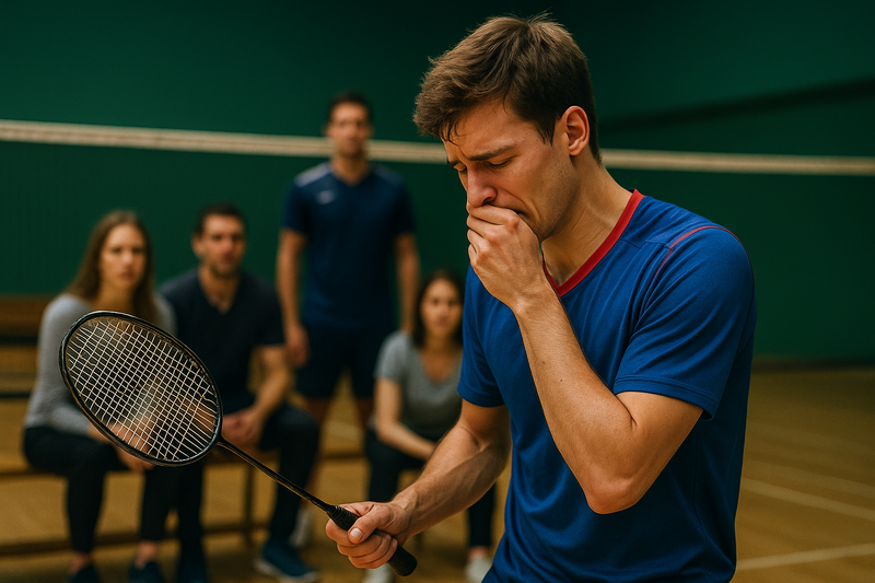Match de badminton important : comment gérer la peur de décevoir son coach, ses partenaires ou sa famille