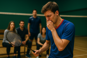 Match de badminton important : comment gérer la peur de décevoir son coach, ses partenaires ou sa famille