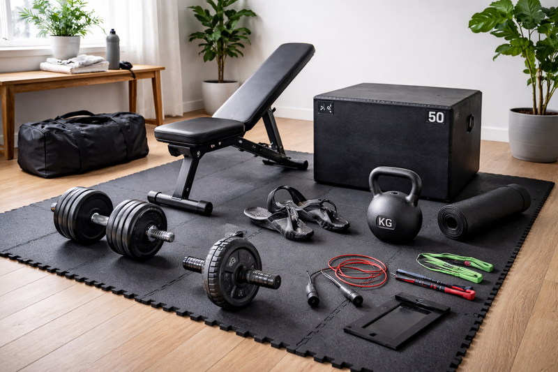 Équipement minimal pour débuter le CrossFit chez soi : guide d’achat intelligent