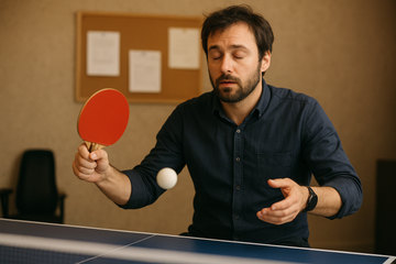 Sport pour cerveau fatigué : pourquoi le ping-pong est l’activité parfaite après une journée de travail
