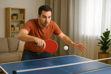 Débuter le tennis de table à la maison : le guide pour transformer ton salon en salle d’entraînement cérébral