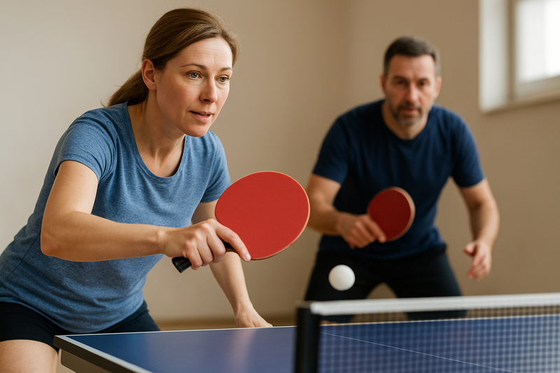 Programme d’entraînement ping-pong pour adultes débutants : plan complet sur 8 semaines